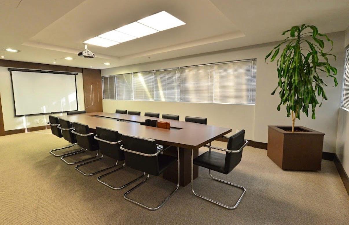 Sala de reunião principal do escritório